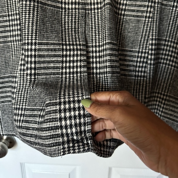 PRIMARK PLAID TOPCOAT SIZE 10 - Picture 5 of 7